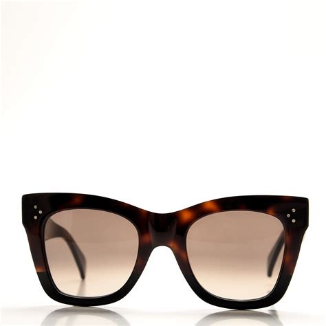 celine sunglasses cl 41090 s blue and tortoise|Celine canada online.